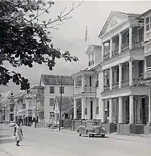 Image 17Waterfront houses in Paramaribo, 1955 (from Suriname)