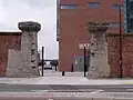 Waterloo Dock Gate Piers, by Hartley (1830s; Grade II)