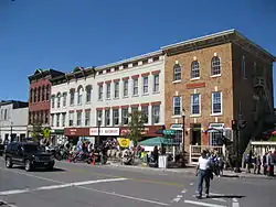 The Waterville Triangle Historic District.