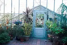 View of Wave Hill Conservatory interior