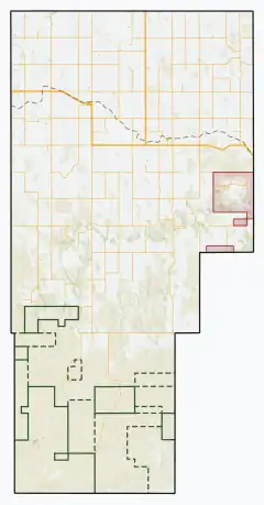 Rural Municipality of Waverley No. 44 is located in Waverley No. 44