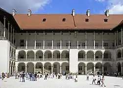 Wawel Castle in Krakow (1507–36)