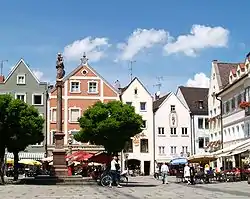 Pedestrian zone in Weilheim