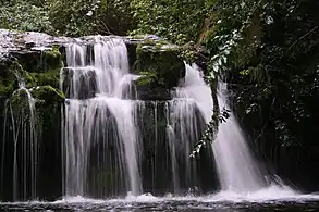 Another view of the weir