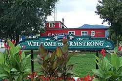 Welcome sign