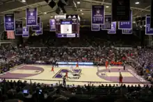  Northwestern Wildcats hosts Illinois Fighting Illini in the arena