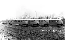 Dieseldrieën before delivery to NS on the Werkspoor terrain in 1934.