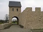 Gatehouse in the west tower (2013)