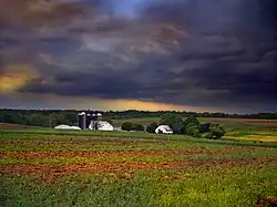 A farm in West Lampeter Township