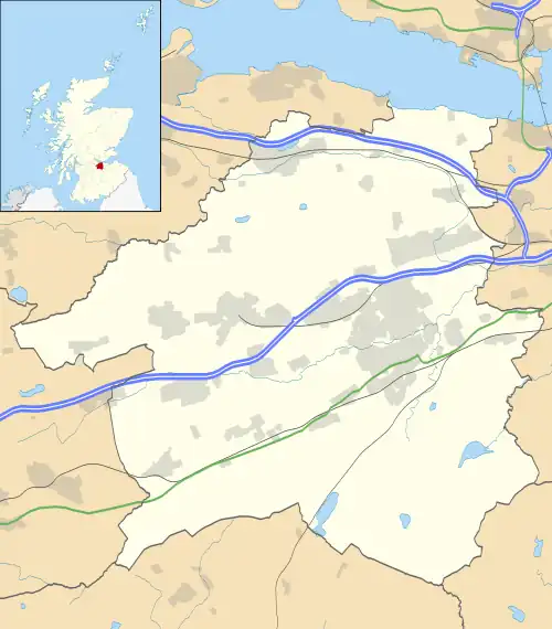 Longridge is located in West Lothian