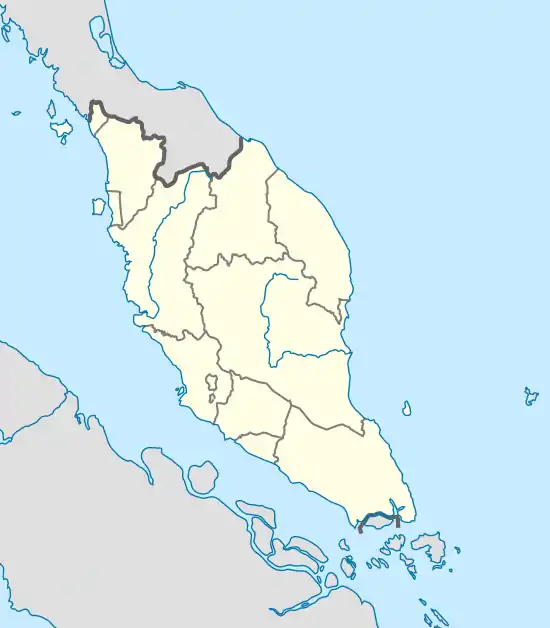 Kangkar Pulai is located in Peninsular Malaysia