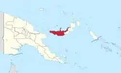 West New Britain Province in Papua New Guinea