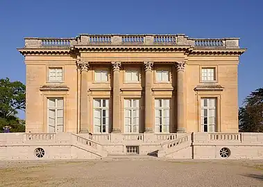 Petit Trianon, Versailles, France, by Ange-Jacques Gabriel, 1764