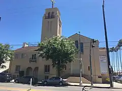 Westminster Presbyterian Church, an African American church in Los Angeles