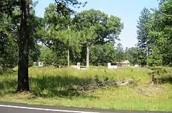 Settlement as seen from Pasadena Road