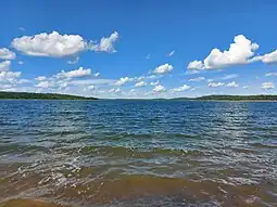 White Bear (Carlyle) Lake, viewed from Good Bird's Point