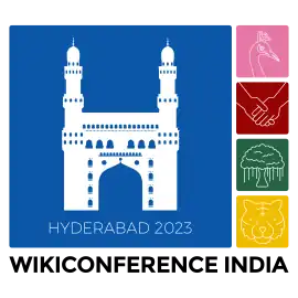 Wiki Conference India 2023 logo