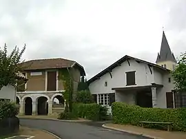 Old town hall and church