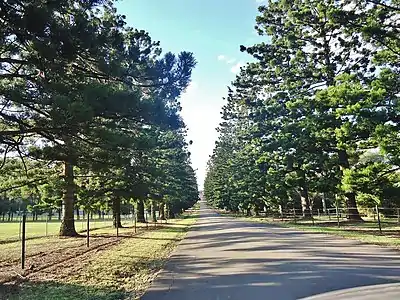 Entrance to Prospect Reservoir recreational area