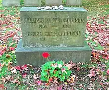 William Lloyd Garrison grave