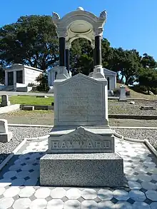 Grave of William Dutton Hayward