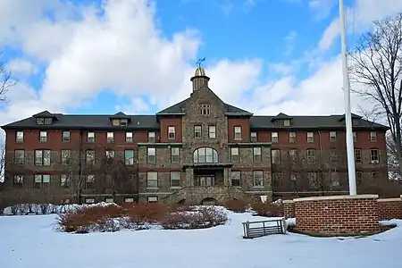 Rowan Hall at Williamson College of the Trades (1890), in nearby Middletown.