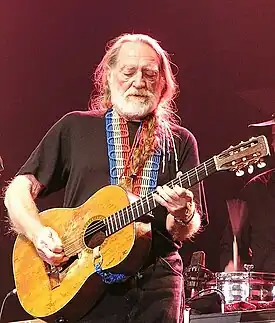 Prolific country singer Willie Nelson was honoured in 2007