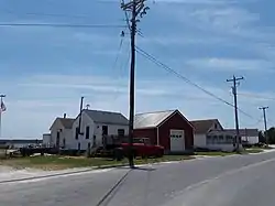 Street scene in Willis Wharf, July 2018