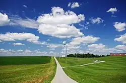 Water tower in Willisburg