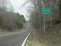 Williston city limits