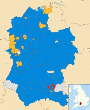 2017 results map