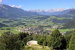 Windischgarsten seen from Wurbauerkogel