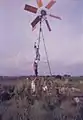 Windpump up and released, Weija