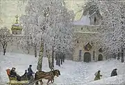 Winter morning (Private Collection)