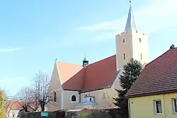 Saint Michael Archangel church in Wiry