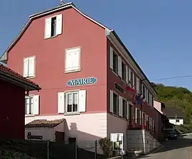 The town hall in Wittersdorf