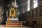 Interior of the Sanctuary of Saint Valentine