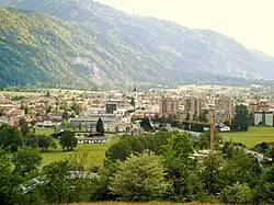 Wörgl seen from the east (Grattenbergl)