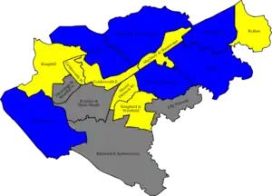 2008 results map