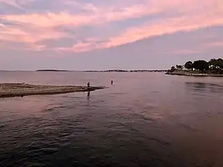 Southern end of Wollaston Beach