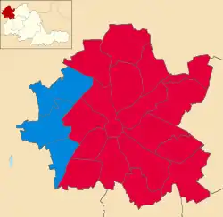 2018 results map