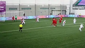 Image 9Iran vs Turkey in 2010 Youth Olympics (from Women's association football)