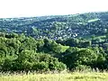 Looking west from Minchinhampton Common