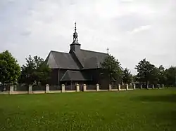 Church of Saints Anne and Lawrence in Greater Poland Ethnographic Park in Dziekanowice