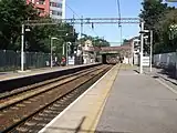 Eastbound platform looking west