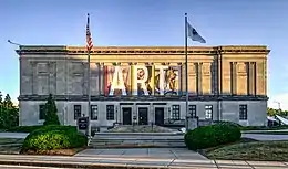 Worcester Art Museum, Worcester, Massachusetts, 1931-33.