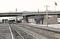 The I-290 viaduct at Union Station in 1976