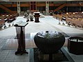 1300-seat Worship Space, including baptismal font.