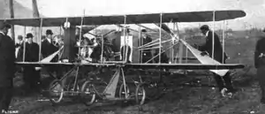 Wright Model R at Belmont Park, 1910