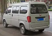 Wuling Sunshine I second facelift rear